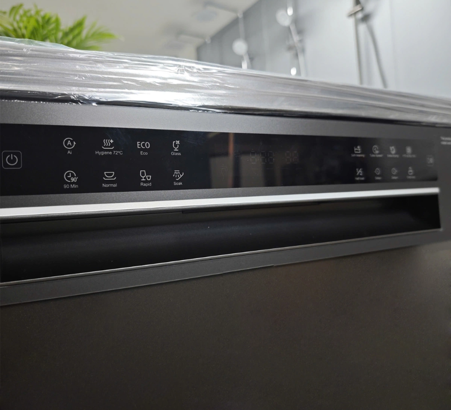  Máy Rửa Bát GRANDX SMS7GX86G serial 7 sấy khô PTC cao cấp. thêm giàn phun thông minh nâng cấp, bảo hành 7 năm siêu bền 