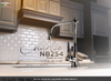 Vòi rửa bát cần cứng NOBILI CHARLIE NB254 Nhập Ý made in Italia Grapbuy Bếp Hà Nội