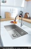  VÒI RỬA BÁT DÂY RÚT NOBILI FLAG NB205 Nhập Ý made in Italia Grapbuy Bếp Hà Nội 