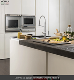  Vòi rửa bát cần mềm NOBILI LEVANTE NB303 Nhập Ý made in Italia Grapbuy Bếp Hà Nội 
