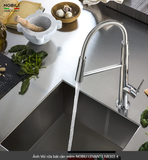  Vòi rửa bát cần mềm NOBILI LEVANTE NB303 Nhập Ý made in Italia Grapbuy Bếp Hà Nội 