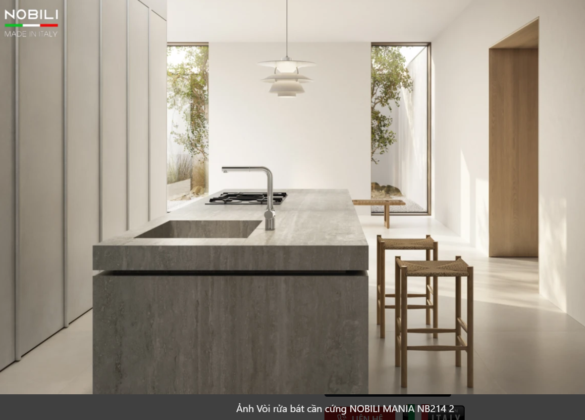  NOBILI MANIA NB214 Nhập Ý made in Italia Grapbuy Bếp Hà Nội 