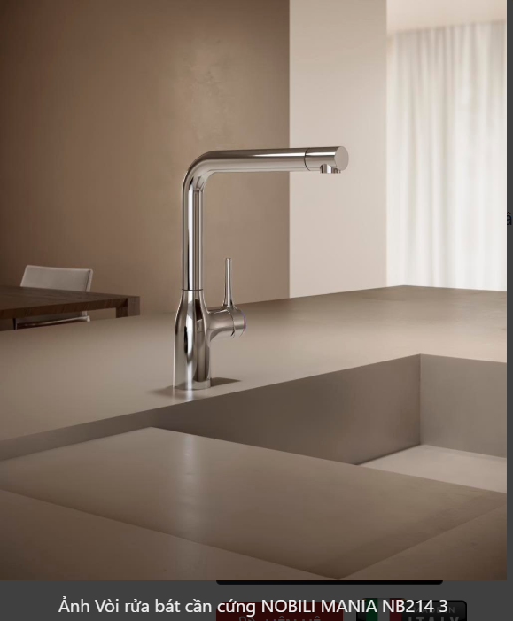  NOBILI MANIA NB214 Nhập Ý made in Italia Grapbuy Bếp Hà Nội 