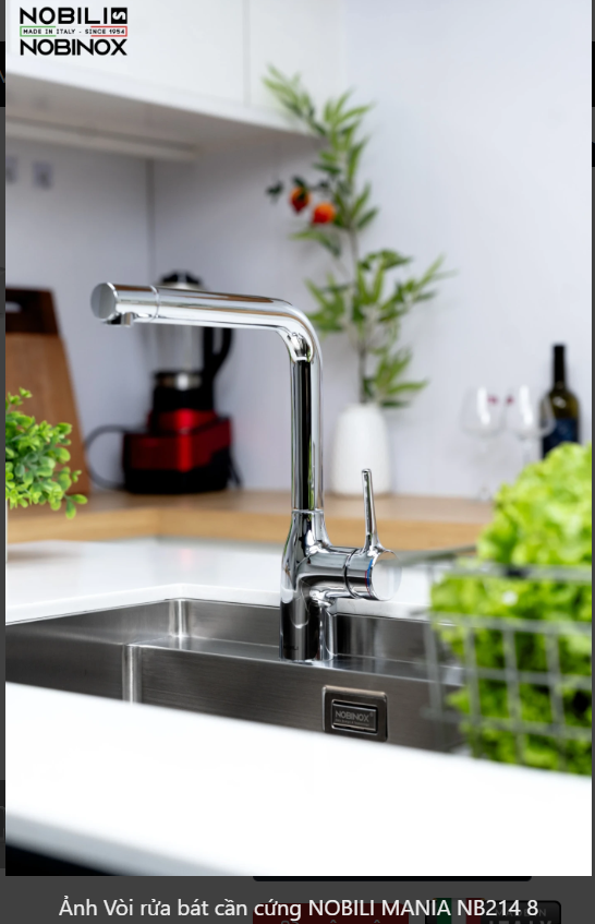  NOBILI MANIA NB214 Nhập Ý made in Italia Grapbuy Bếp Hà Nội 