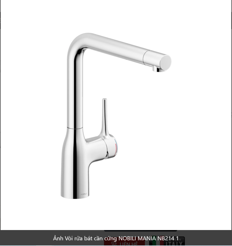  NOBILI MANIA NB214 Nhập Ý made in Italia Grapbuy Bếp Hà Nội 