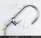  VÒI RỬA BÁT DÂY RÚT NOBILI RING NB131L Nhập Ý made in Italia Grapbuy Bếp Hà Nội 