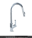  VÒI RỬA BÁT DÂY RÚT NOBINOX LOFT NX533 lõi đồng cao cấp bảo hành chính hãng chống han rỉ 2 đường nóng lạnh 