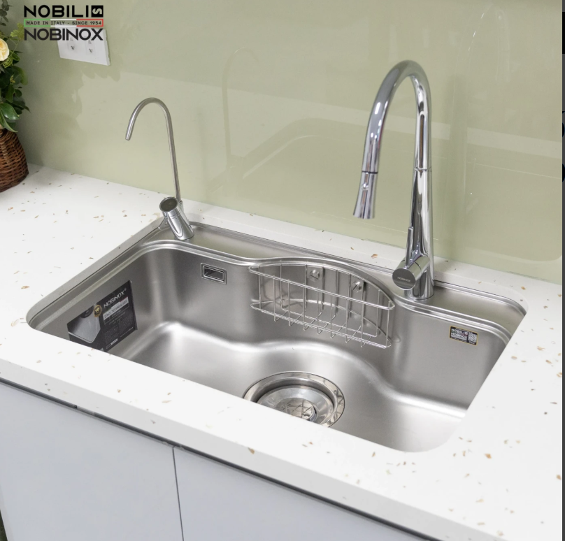  Combo Nobinox cao cấp 2025  chậu rửa bát Nobinox Rosa NN975D + vòi Loft NX533 tháng 11/2025 mua ngay 