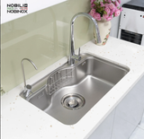  CHẬU RỬA BÁT 1 HỐ NOBINOX ROSA NN975D Grapbuy Bếp Hà Nội 780 * 500 * 220mm Vân siêu mịn chống xước 