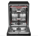  Máy rửa chén độc lập Toshiba DW-15F7(G)-VN thương hiệu nổi tiếng Nhật Bản,  sấy khí nóng HyperDry kết hợp tự động hé cửa, Rửa bằng nước nóng kết hợp xoáy kép CrossWash 720°, Điều khiển từ xa bằng điện thoại 