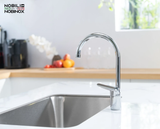  Vòi rửa bát cần cứng NOBILI BLUES NB188 Grapbuy Bếp Hà Nội nhập khẩu Ý made in Italya 