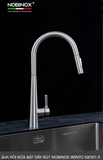  VÒI RỬA BÁT DÂY RÚT NOBINOX WINTO NX501 Inox 304, 2 đường nước nóng lạnh, thiết kế hiện đại, bản Pro 1 