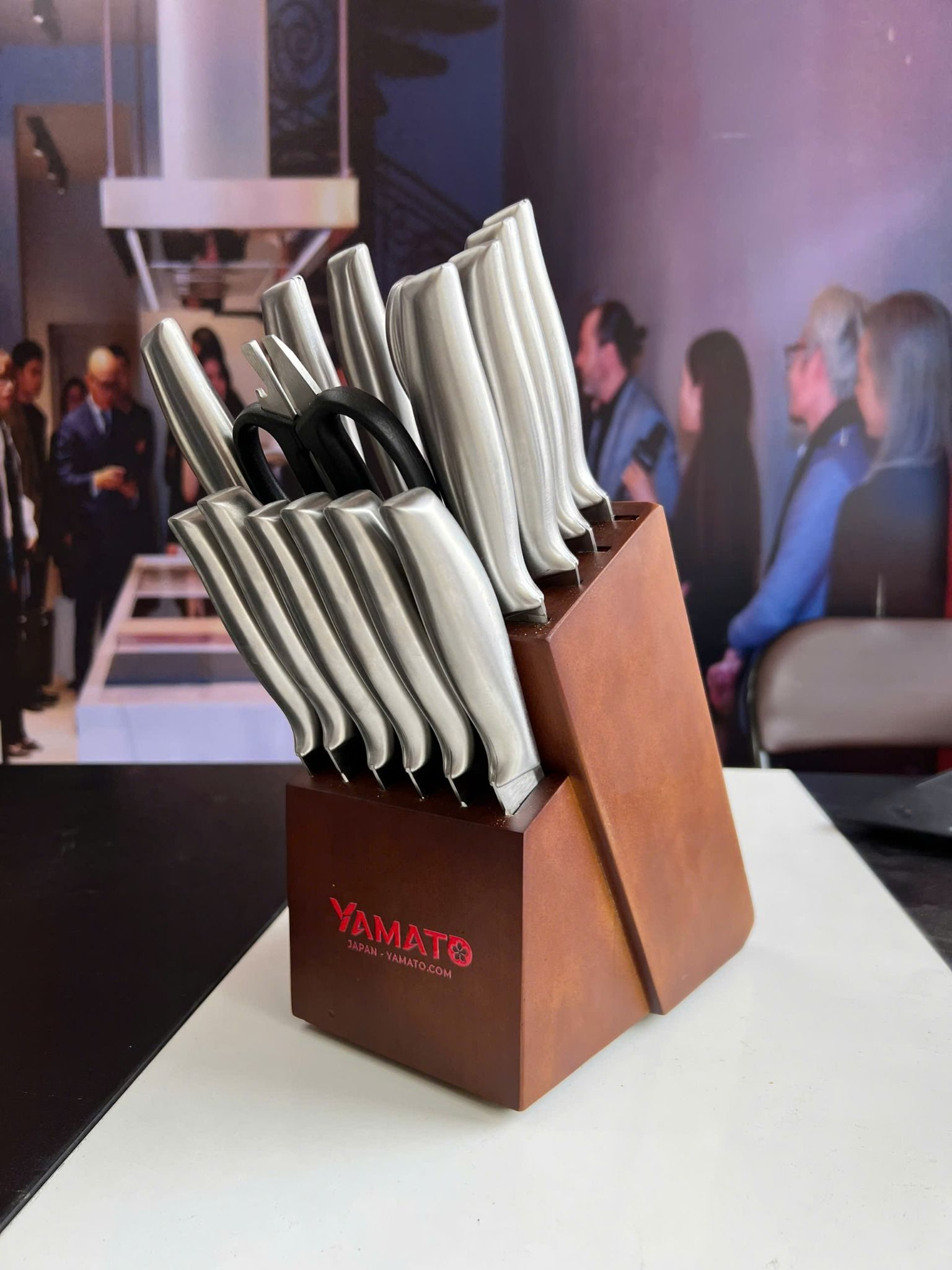  Bộ dao Yamato16 JP8868 Y8 cao cấp thép không rỉ 16 món 