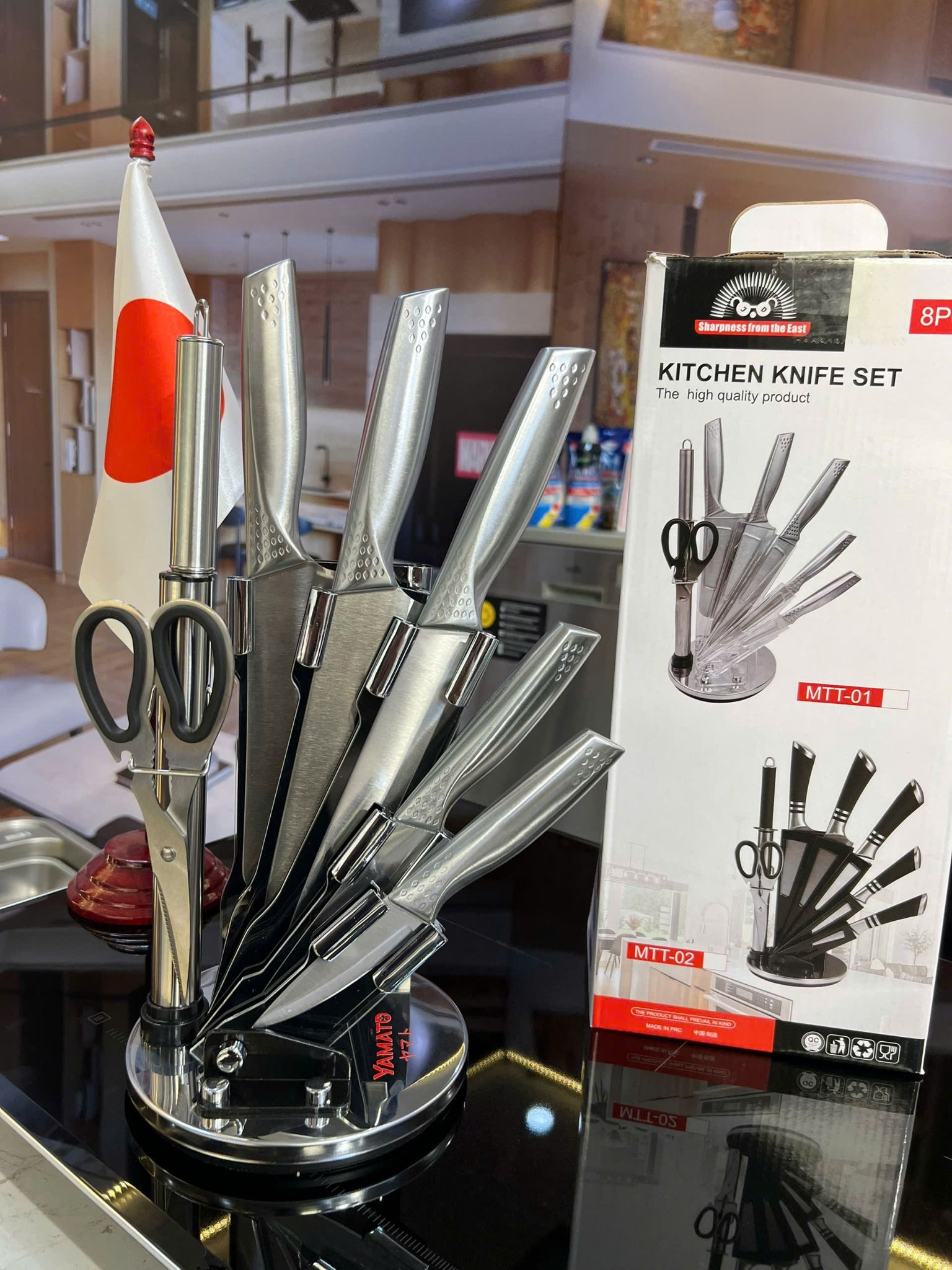  Bộ dao Yamato9 JP9968 9 món cao cấp 