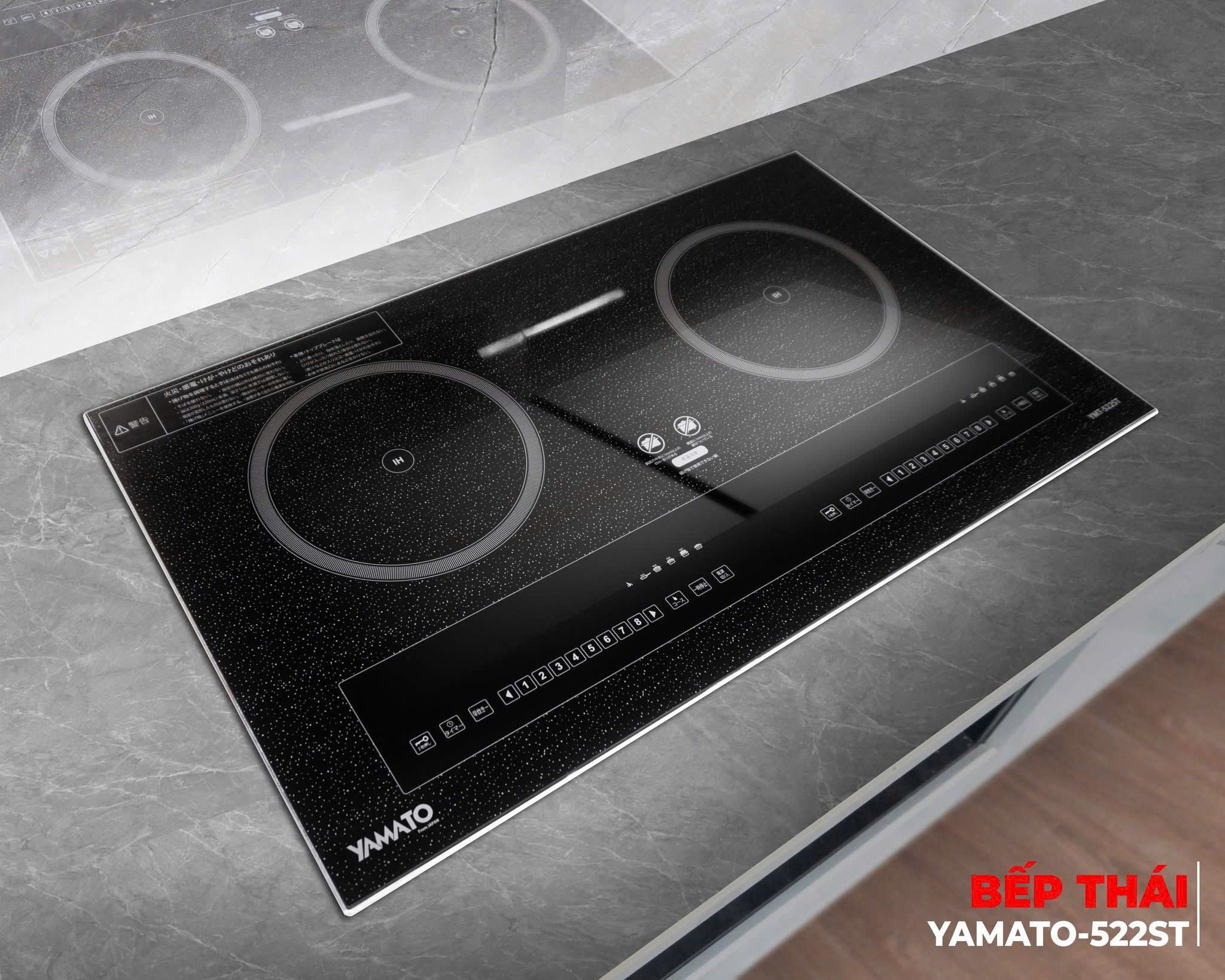  BẾP TỪ NHẬT BẢN YAMATO YMT 522ST 2025 Mới  – bền bỉ, an toàn, tiết kiệm điện. Nhập khẩu nguyên chiếc Nhật Bản, tại cảng Meguro cách Tokyo 13km. QR check xuất xứ đầy đủ, bảo hành tại nhà 3 năm, bảo trì 15 năm. 