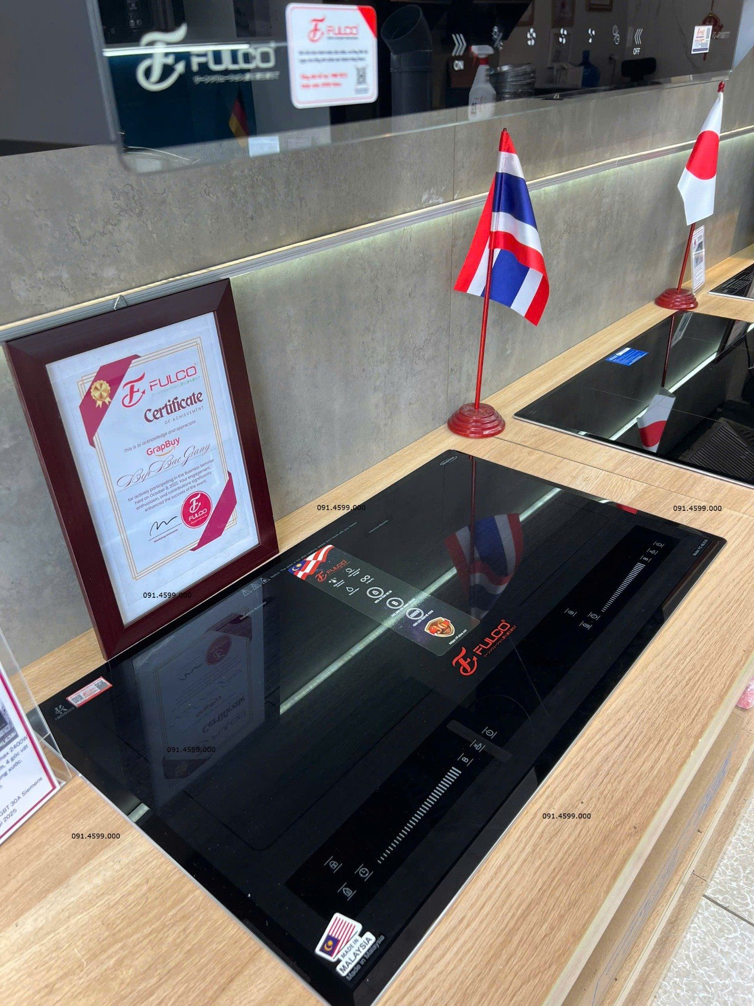  Bếp đôi điện từ Fulco cao cấp FC-ML638i made in Malaysia , kính chống xước, bảo hành 5 năm tại nhà, 60 tháng. Model TOP đầu bền bỉ của bếp từ Malaysia 