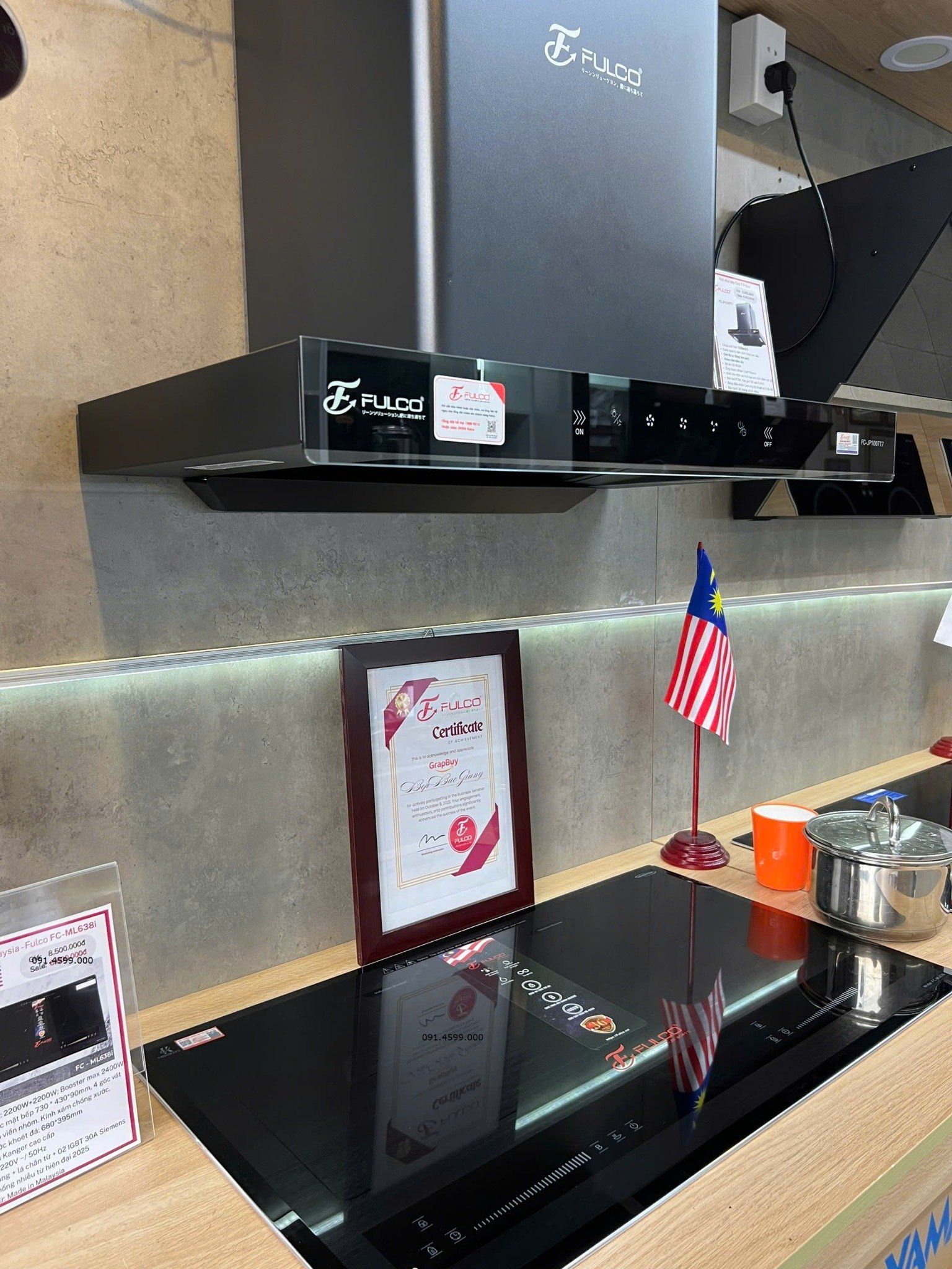  Bếp đôi điện từ Fulco cao cấp FC-ML638i made in Malaysia , kính chống xước, bảo hành 5 năm tại nhà, 60 tháng. Model TOP đầu bền bỉ của bếp từ Malaysia 