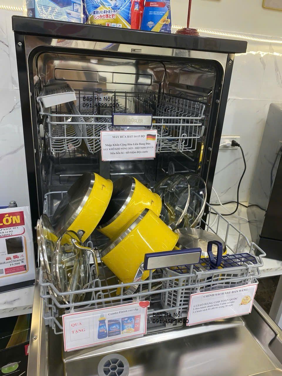  Máy rửa bát Dusler SMS86M05EU nhập khẩu Đức 15 bộ, sấy khô PTC diệt khuẩn tia UV cao cấp. Giao ngay trong ngày tại Hà Nội. Bảo hành 03 năm. 