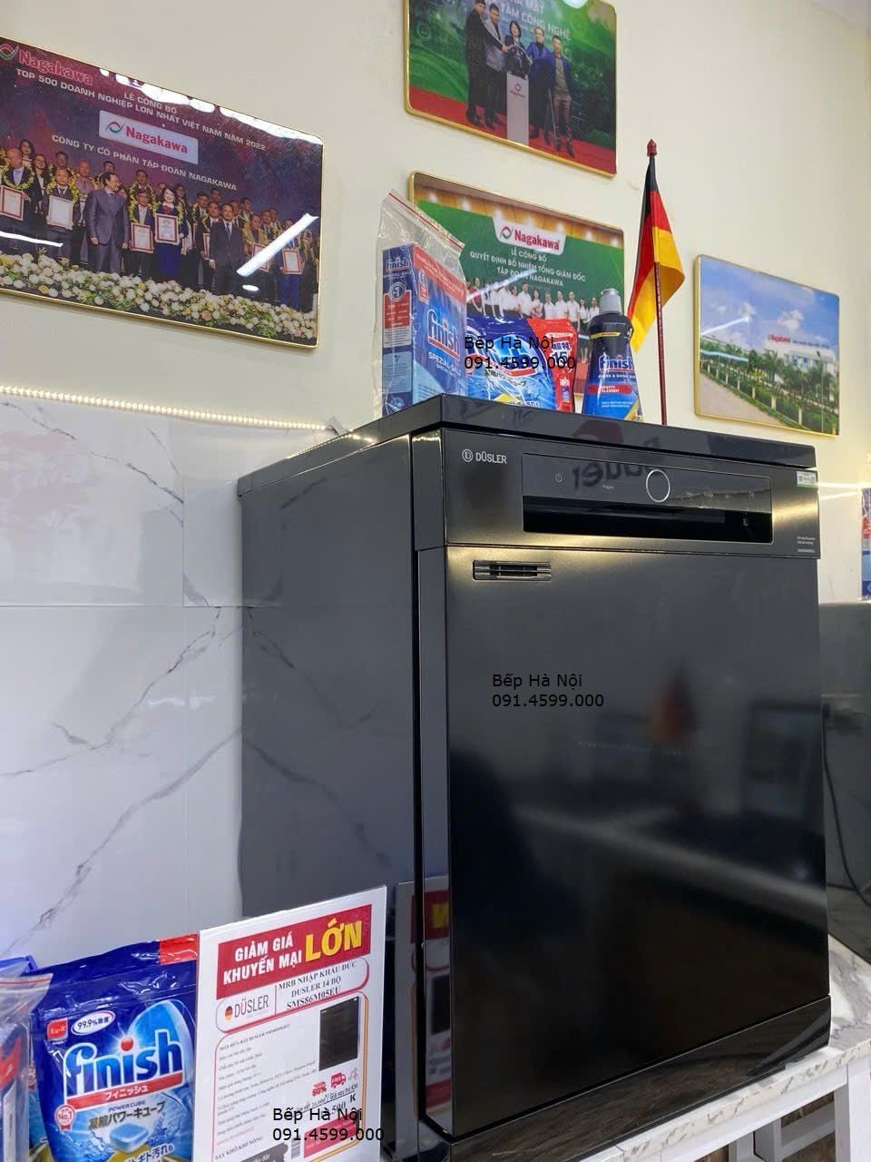  Máy rửa bát Dusler SMS86M05EU nhập khẩu Đức 15 bộ, sấy khô PTC diệt khuẩn tia UV cao cấp. Giao ngay trong ngày tại Hà Nội. Bảo hành 03 năm. 