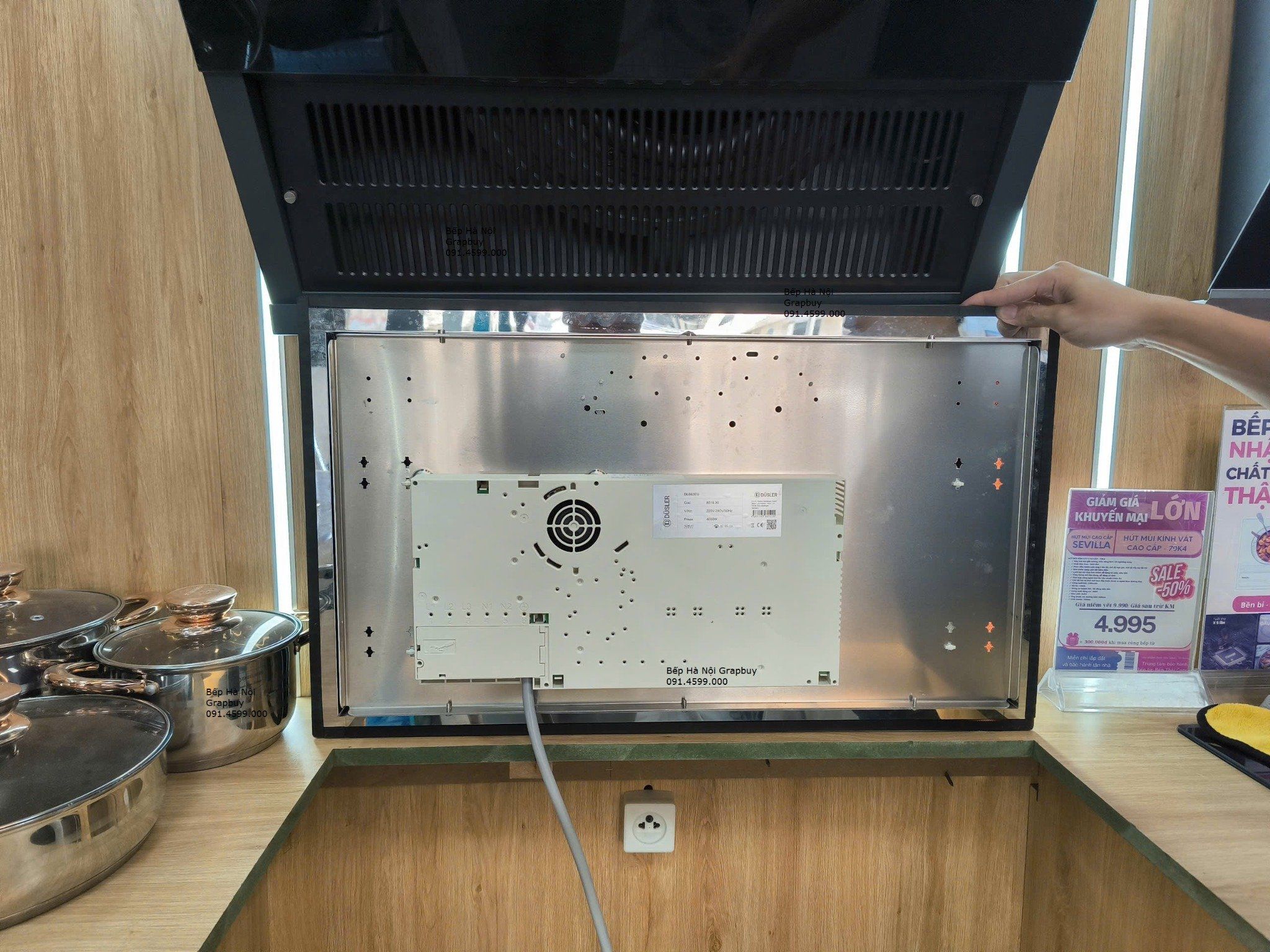  Bếp từ nhập khẩu Đức Dusler 662EU mặt kính Schott, Bo mạch EGO công suất 3700W bản mới nhất New 2025 thiết kế mới hiện đại, chịu sốc nhiệt 1000 độ C, bảo hành chính hãng 3 năm tại nhà 