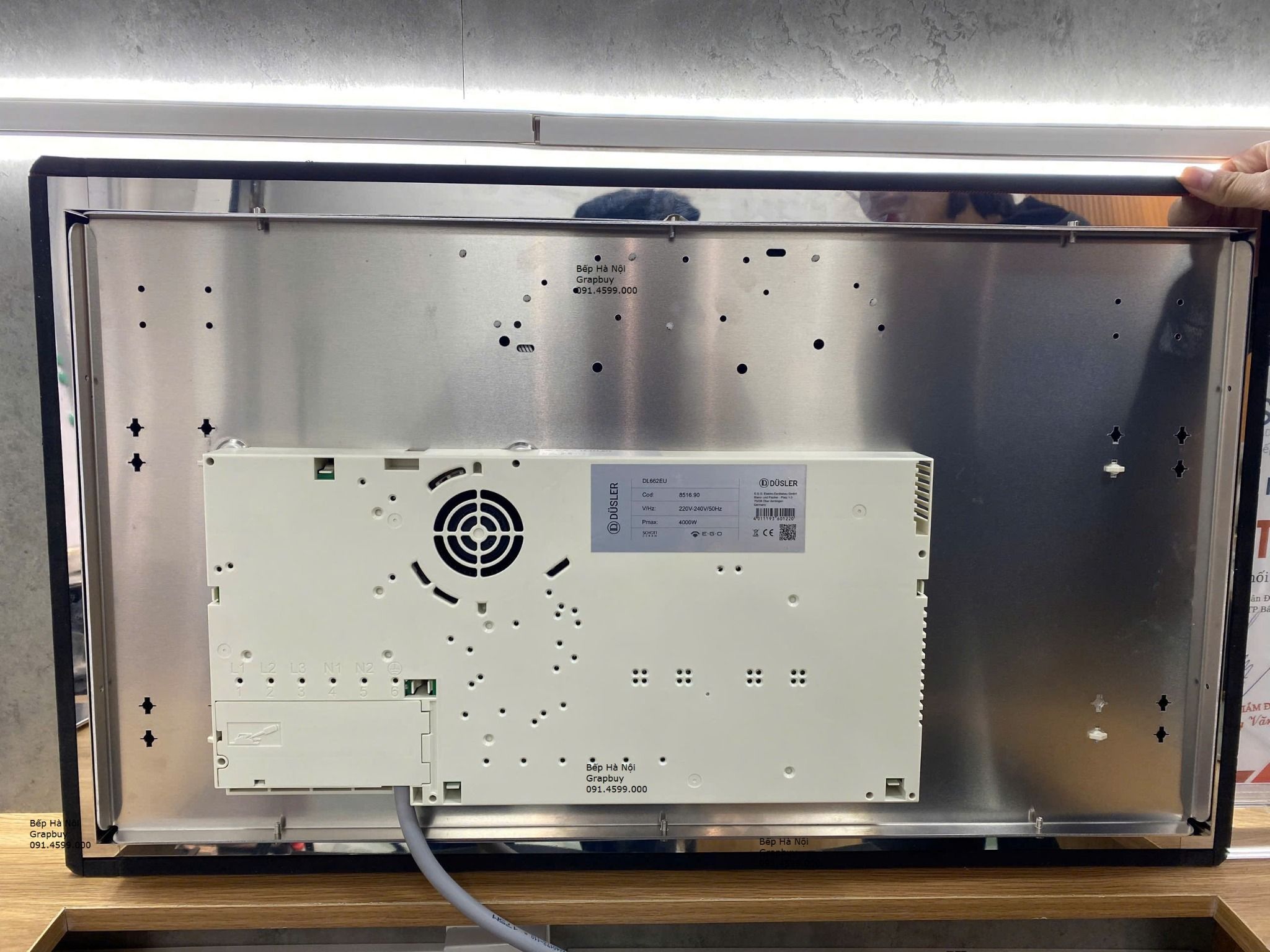 Bếp từ nhập khẩu Đức Dusler 662EU mặt kính Schott, Bo mạch EGO công suất 3700W bản mới nhất New 2025 thiết kế mới hiện đại, chịu sốc nhiệt 1000 độ C, bảo hành chính hãng 3 năm tại nhà 