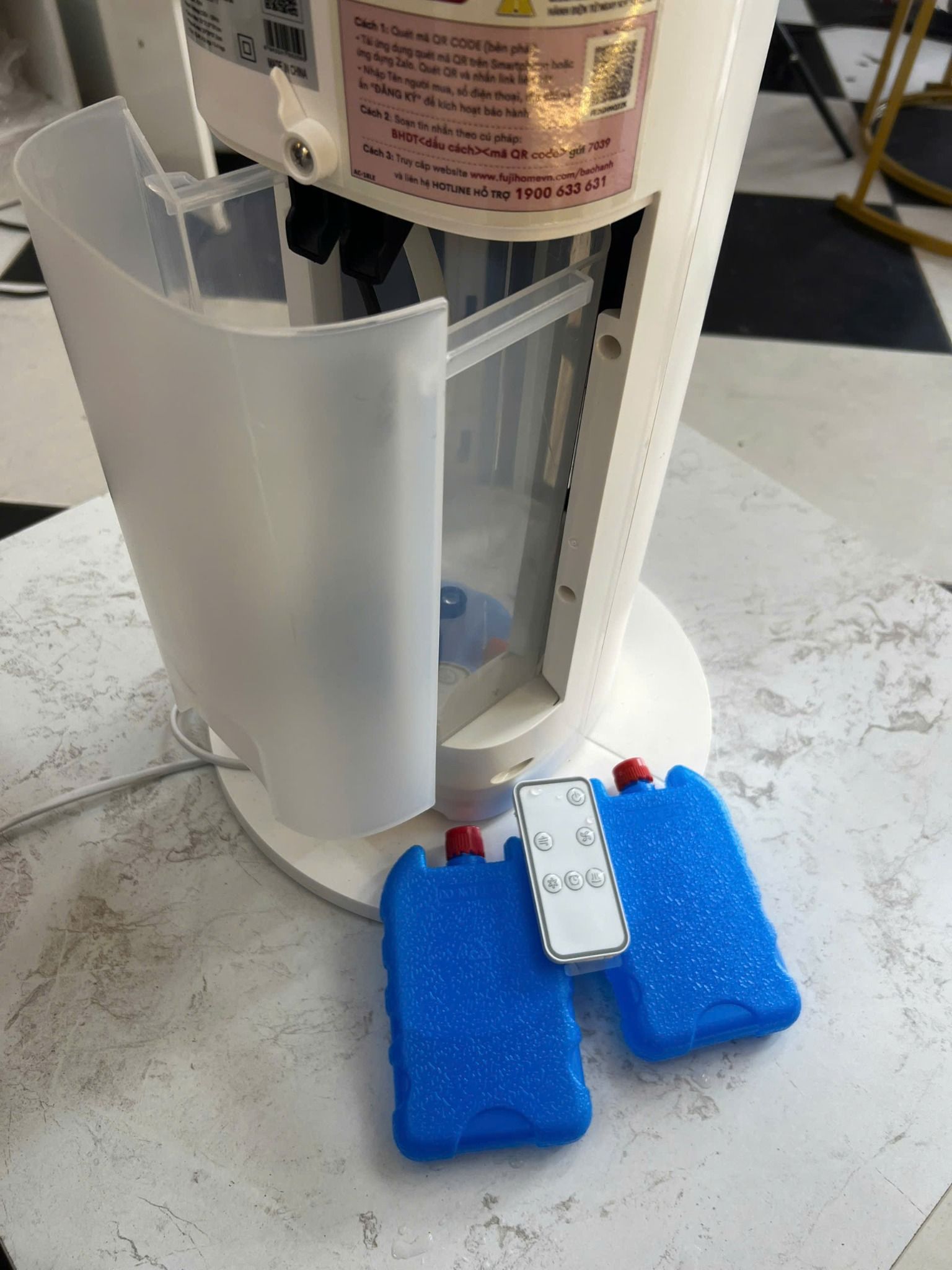  Quạt đá Quạt tháp hơi nước cao cấp Fujihome AC-18LM 