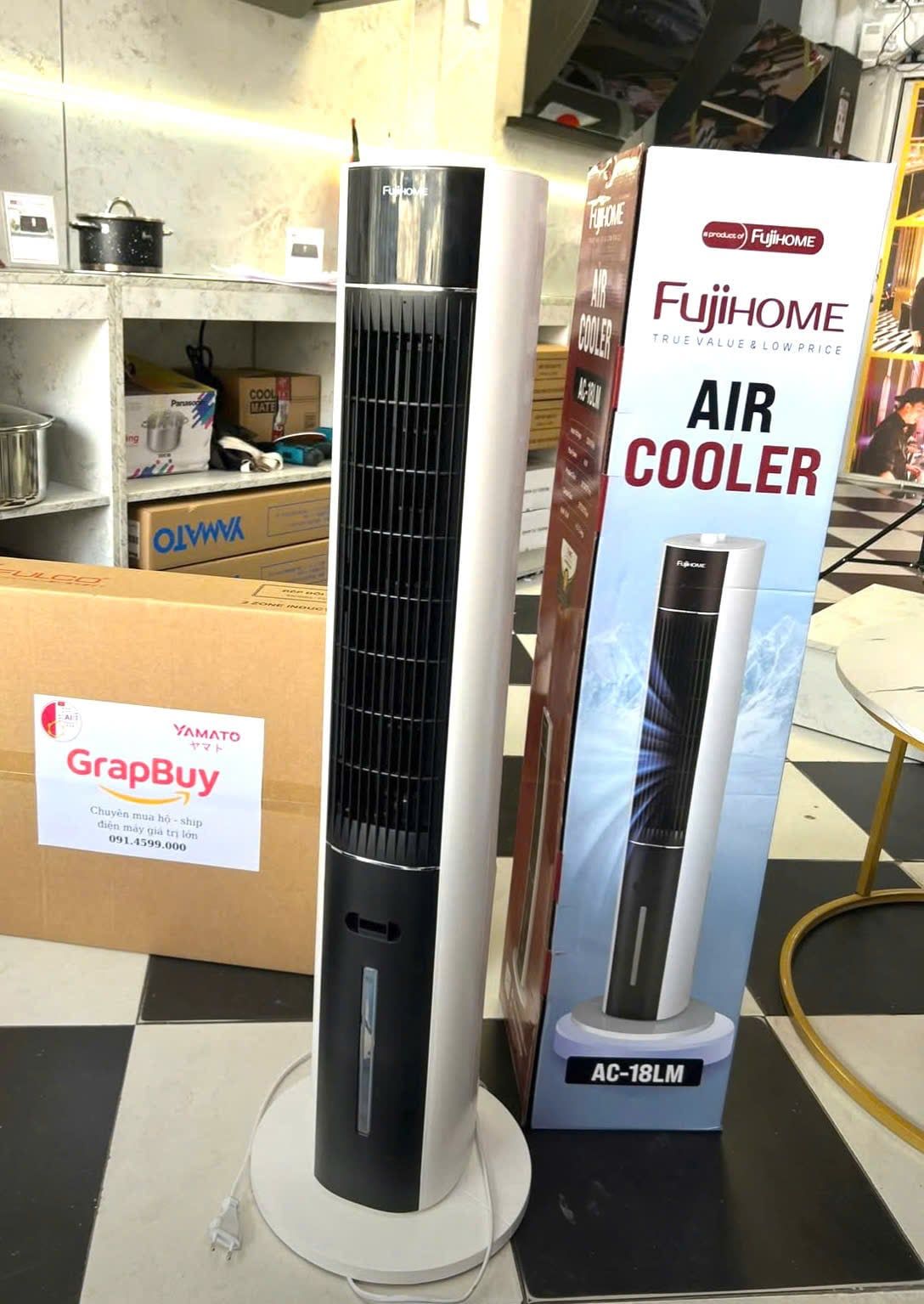  Quạt đá Fujihome Quạt tháp hơi nước tích hợp lọc không khí Fujihome AC-18LE Giao ngay tại Hà Nội 