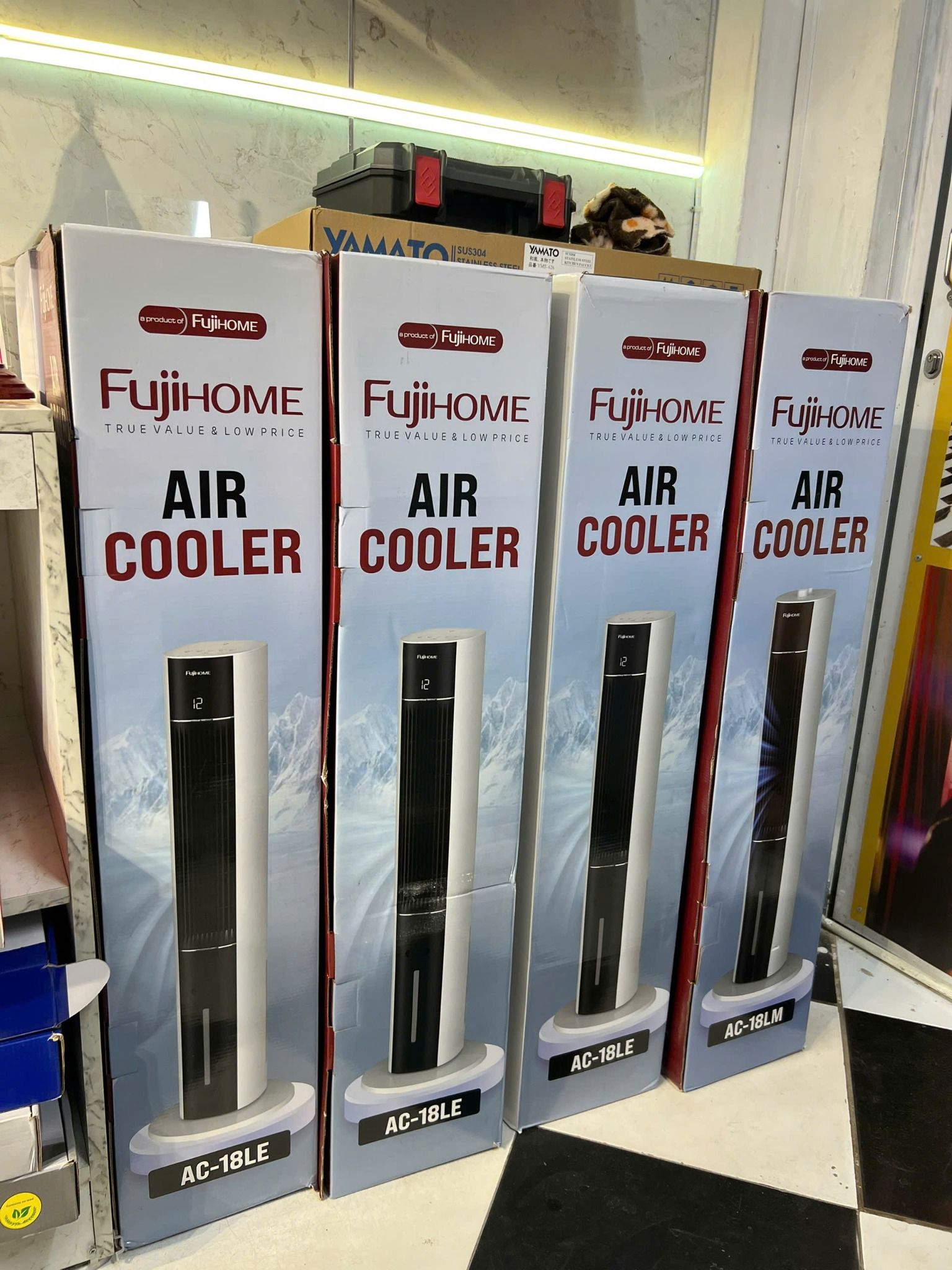  Quạt đá Quạt tháp hơi nước cao cấp Fujihome AC-18LM 