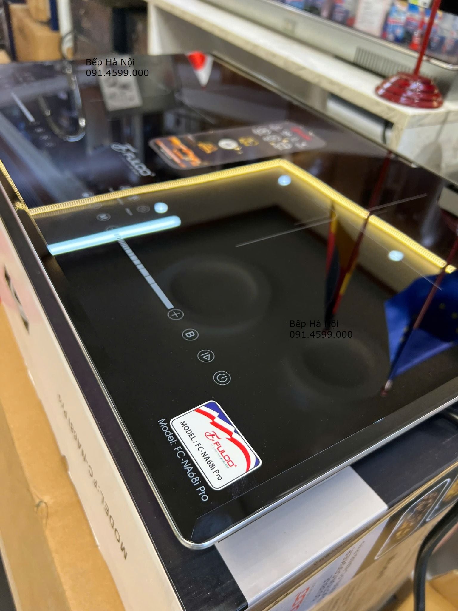  Bếp từ PRO FC- NA68i bản Pro 2800w, tổng 5600w. made in Thái Lan, Công suất cao hơn mẫu thường 800w , bảo hành 5 năm tại nhà toàn quốc 