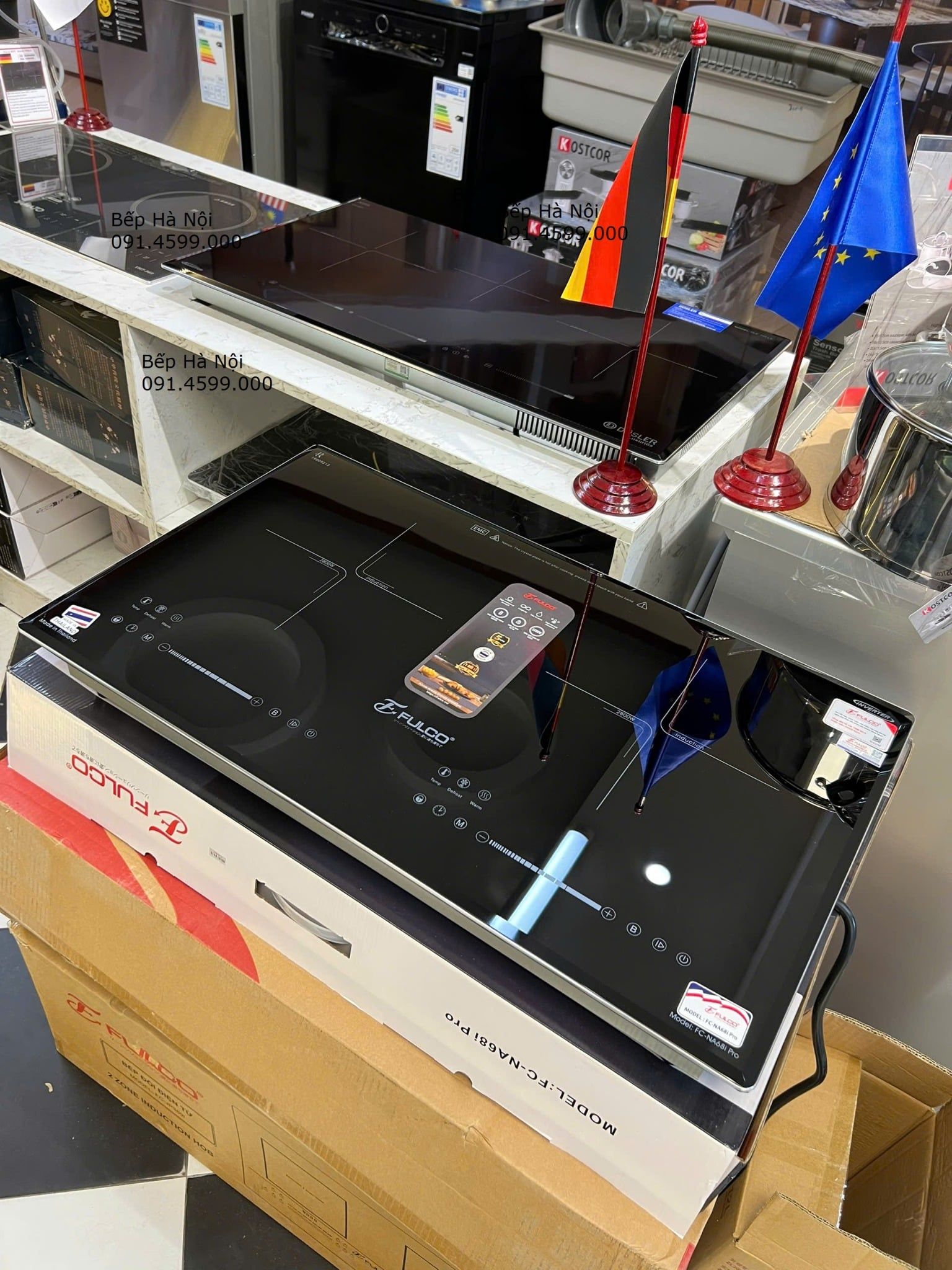  Bếp từ PRO FC- NA68i bản Pro 2800w, tổng 5600w. made in Thái Lan, Công suất cao hơn mẫu thường 800w , bảo hành 5 năm tại nhà toàn quốc 