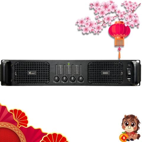Đẩy công suất 7Acoustic B800 - 4 Kênh