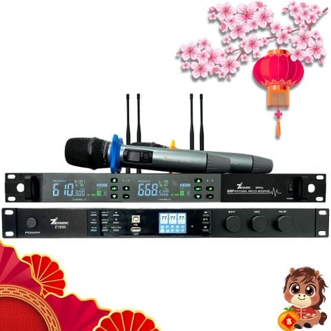 Combo Vang số Z1000 và Micro G9 Plus