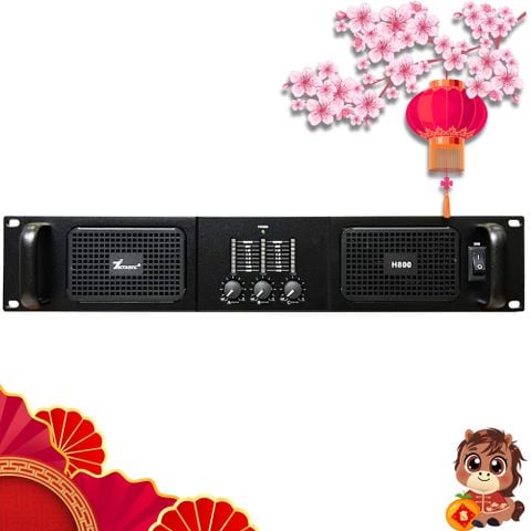 Đẩy công suất 7Acoustic H800 - Đẩy 3 kênh