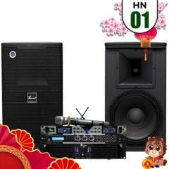 Dàn Karaoke 7Acoustic chính hãng 4 thiết bị HN01