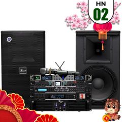 Dàn Karaoke 7Acoustic chính hãng 5 thiết bị HN02