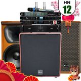 Dàn Karaoke 7Acoustic chính hãng 6 thiết bị HN12