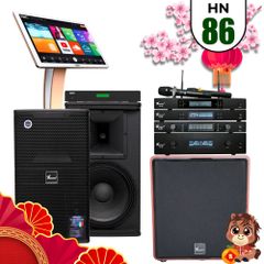Dàn Karaoke 7Acoustic chính hãng 7 thiết bị HN86