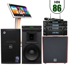 Dàn Karaoke 7Acoustic chính hãng 7 thiết bị HN86
