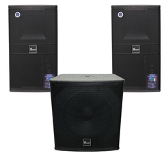 Combo Đôi loa full KP12 và Sub hơi H40 Pro