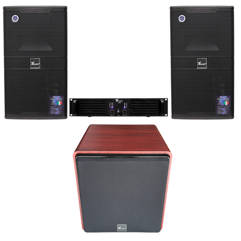 Combo loa KP12 + Subbass W40 + Đẩy T800