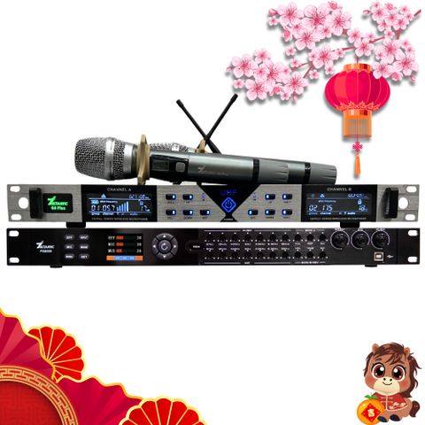 Combo Vang số PX8000 [Màu Đen] và Micro G6 Plus