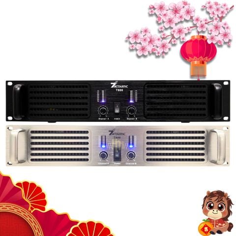 Đẩy công suất 7Acoustic T800 - 2 Kênh