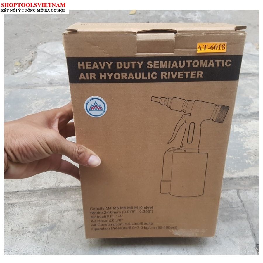 Bộ súng rút rive Ecu M4-M10 Hymair, AT-6018 (HEAVY DUTY SEMIAUTOMATIC