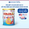 Sữa Bột COLOSCARE 24H 0+ NUTRICARE Tăng Cân Cao Lớn Đề Kháng Khoẻ Tiêu Hoá Tốt Với Sữa Non 24h IgG 1200+ Từ 0-12 Tháng