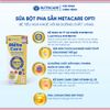 Thùng Sữa Bột Pha Sẵn METACARE OPTI NUTRICARE Sữa Non 24h Bé Tiêu Hoá Khoẻ Tăng Cân Cao Lớn Tăng Cường Đề Kháng 48 Hộp