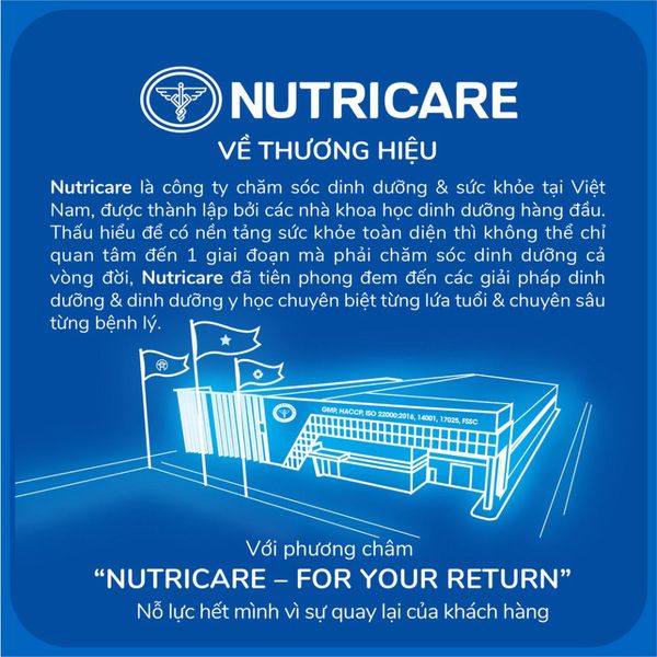 Sữa Bột NUTRICARE GASTRO Dinh Dưỡng Cho Người Viêm Loét Dạ Dày Rối Loạn Tiêu Hoá Giảm Vi Khuẩn HP Bảo Vệ Hệ Tiêu Hoá