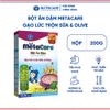 Bột Ăn Dặm NUTRICARE Metacare Gạo Lức Trộn Sữa & Olive Hương Vị Thơm Ngon Giúp Bé Ăn Ngon Hơn và Hấp Thu Tốt 200G