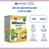 Bột Ăn Dặm NUTRICARE Metacare 4 Gói Vị Mặn Hương Vị Thơm Ngon Giúp Bé Ăn Ngon Hơn Hấp Thu Tốt 200G