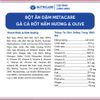 Bột Ăn Dặm NUTRICARE Metacare Gà Cà Rốt Nấm Hương & Olive Hương Vị Thơm Ngon Giúp Bé Ăn Ngon Hơn và Hấp Thu Tốt 200G