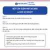 Bột Ăn Dặm NUTRICARE Metacare 4 Gói Vị Ngọt Hương Vị Thơm Ngon Giúp Bé Ăn Ngon Hơn Hấp Thu Tốt 200G